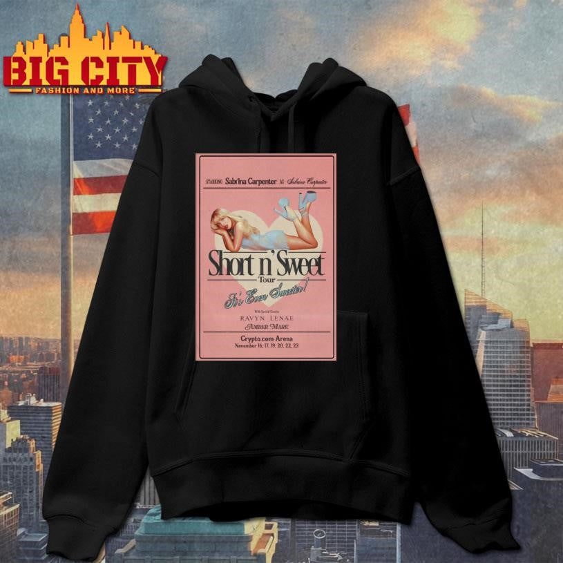 Sabrina Carpenter Nov 16, 17, 19, 20, 22, 23 2025 - Adult & Kids T-Shirts, Sweatshirts & Hoodies apparel design preview 2