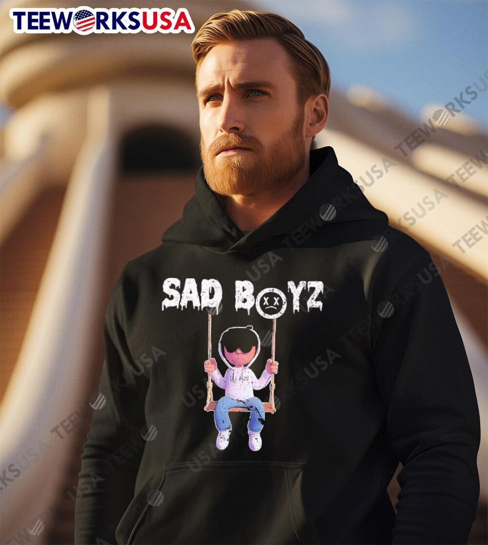 Sad Boyz Corridos Tumbados halloween - Adult & Kids T-Shirts, Sweatshirts & Hoodies apparel design preview 2