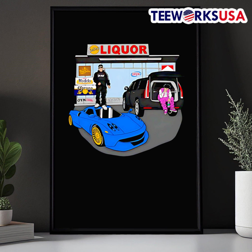 Sad Otx Boyz Liquor - Adult & Kids T-Shirts, Sweatshirts & Hoodies apparel design preview 5