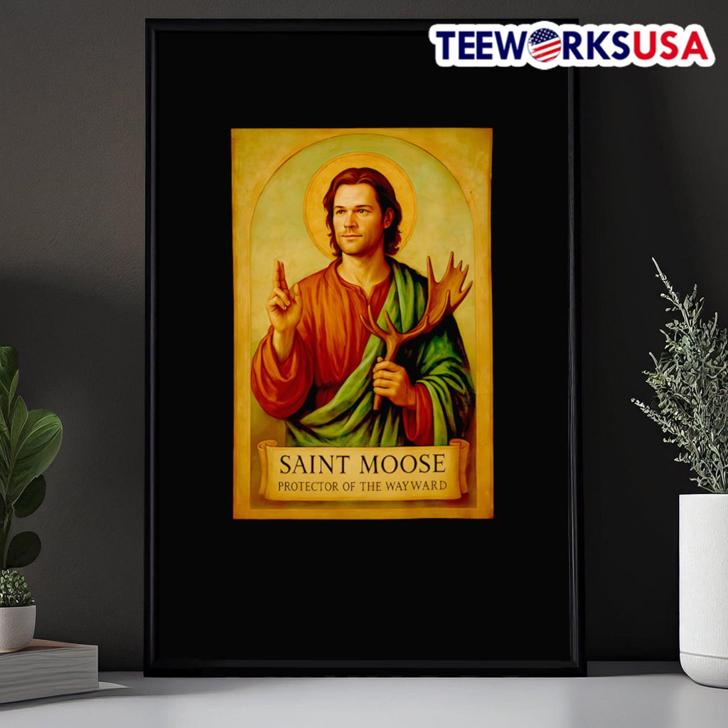 Saint Moose protector of the Wayward - Adult & Kids T-Shirts, Sweatshirts & Hoodies apparel design preview 5