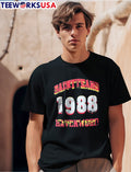 Saint Tears Havenford 1988 Distressed Athletic Block - Adult & Kids T-Shirts, Sweatshirts & Hoodies apparel design preview 1