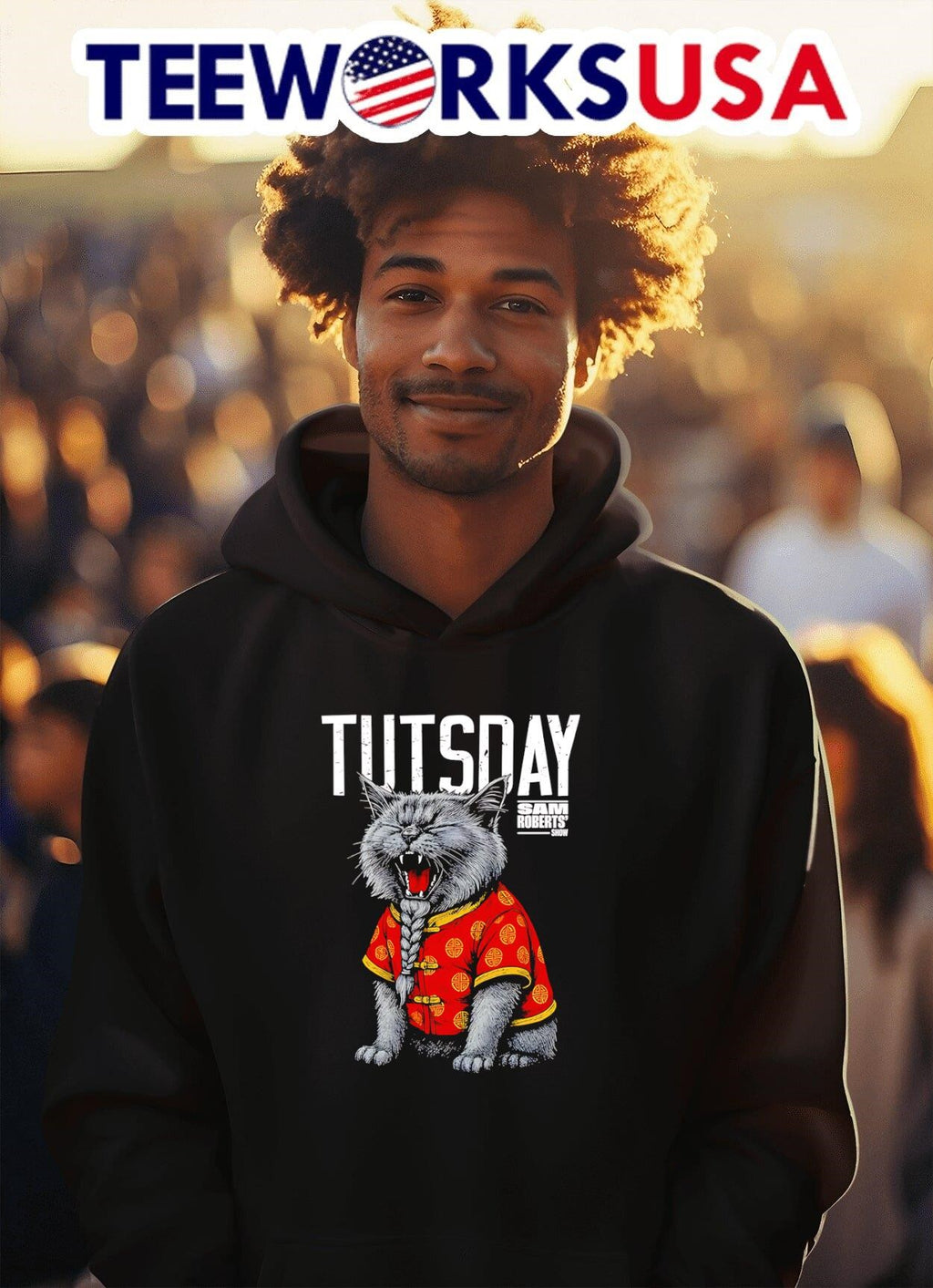 Sam Roberts' Show Tutsday - Adult & Kids T-Shirts, Sweatshirts & Hoodies apparel design preview 2