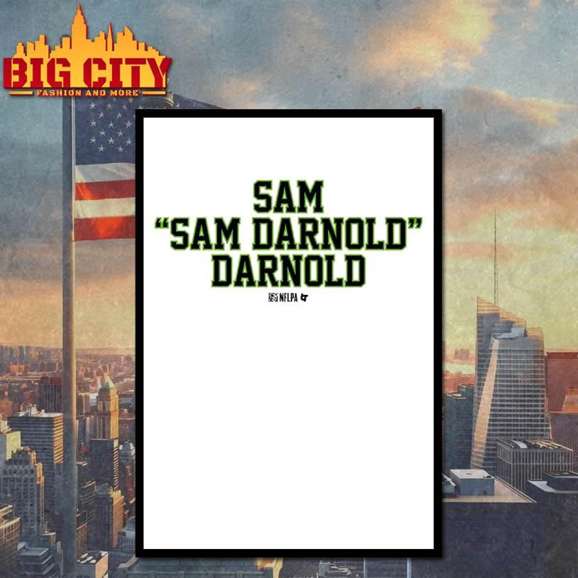 Sam Darnold - Adult & Kids T-Shirts, Sweatshirts & Hoodies apparel design preview 4