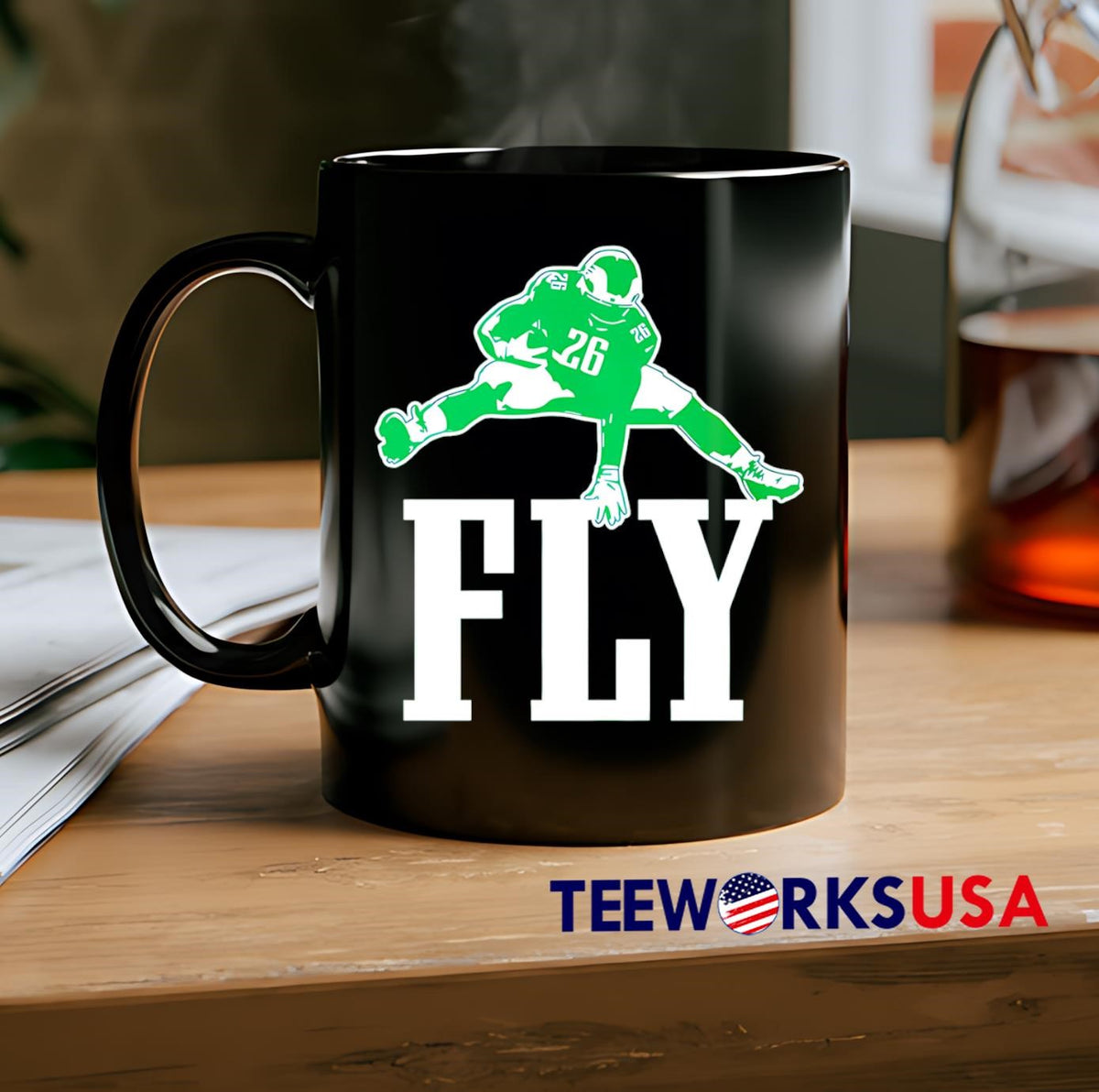 Saquon Barkley Flyquon - Adult & Kids T-Shirts, Sweatshirts & Hoodies apparel design preview 2