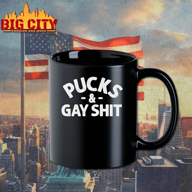 Sarah Spain Pucks Gay Shit - Adult & Kids T-Shirts, Sweatshirts & Hoodies apparel design preview 3