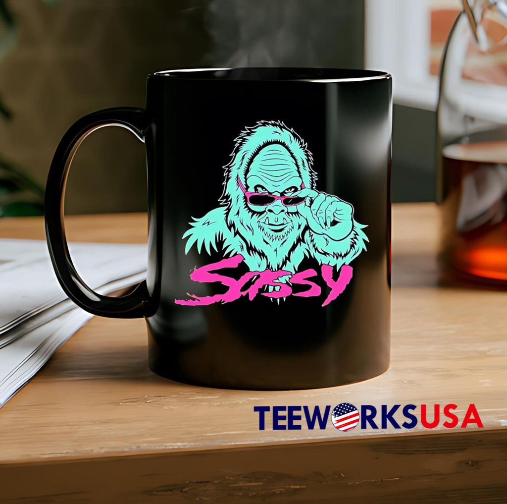 Sassy Bigfoot High Quality - Adult & Kids T-Shirts, Sweatshirts & Hoodies apparel design preview 2