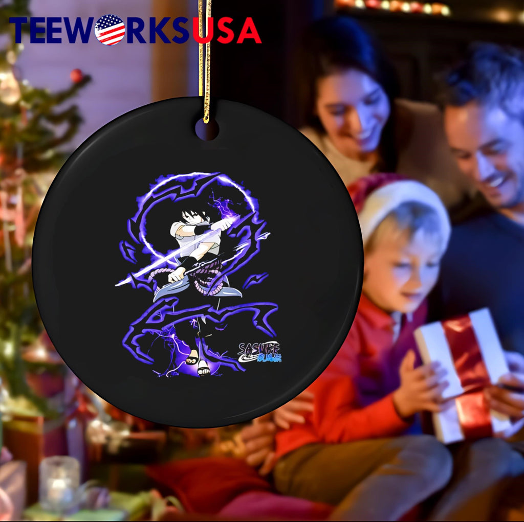 Sasuke swordsmanship - Adult & Kids T-Shirts, Sweatshirts & Hoodies apparel design preview 4