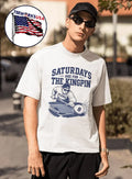 Saturdays Are For The Kingpin 8-Ball Pablo - Adult & Kids T-Shirts, Sweatshirts & Hoodies apparel design preview 1