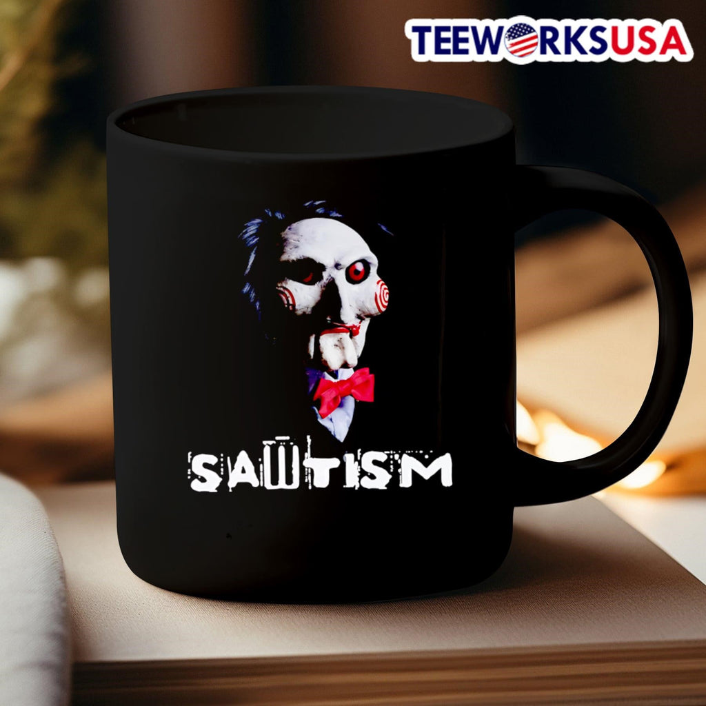 Sawtism Autism - Adult & Kids T-Shirts, Sweatshirts & Hoodies apparel design preview 3