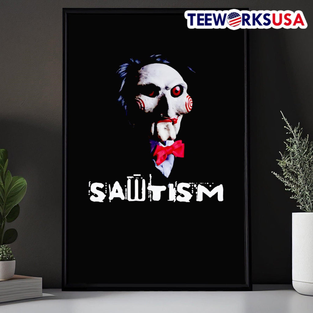 Sawtism Autism - Adult & Kids T-Shirts, Sweatshirts & Hoodies apparel design preview 5