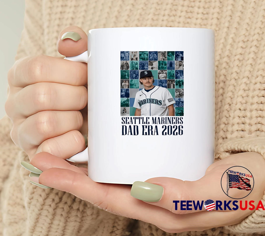 Seattle Mariners Dad Era 2026 - Adult & Kids T-Shirts, Sweatshirts & Hoodies apparel design preview 4