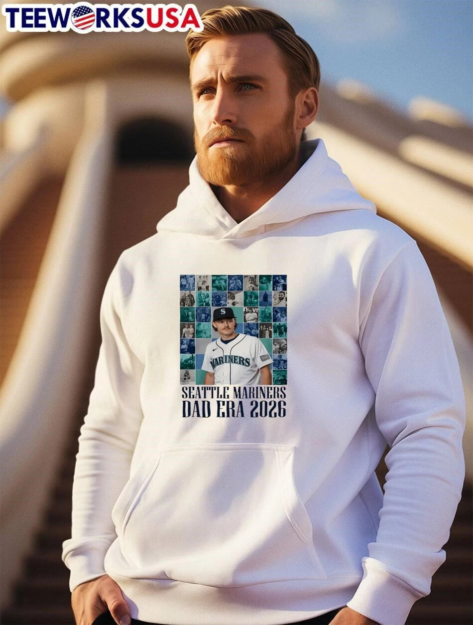 Seattle Mariners Dad Era 2026 - Adult & Kids T-Shirts, Sweatshirts & Hoodies apparel design preview 2