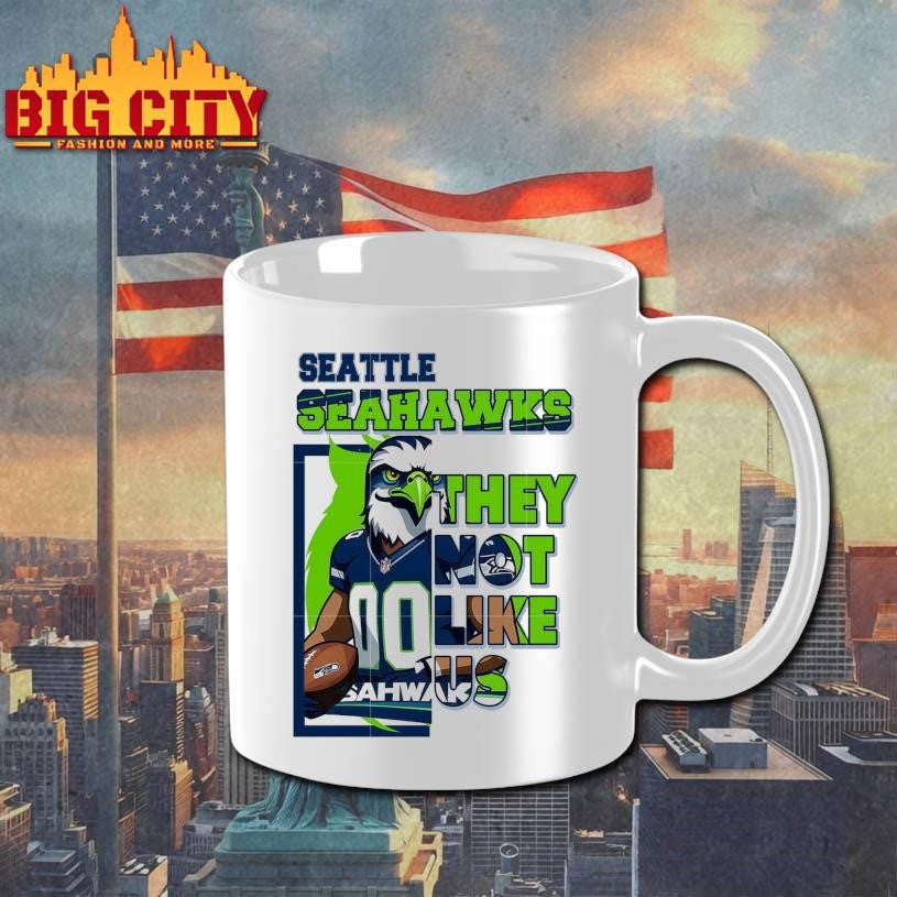 Seattle Seahawks they not like us - Adult & Kids T-Shirts, Sweatshirts & Hoodies apparel design preview 3