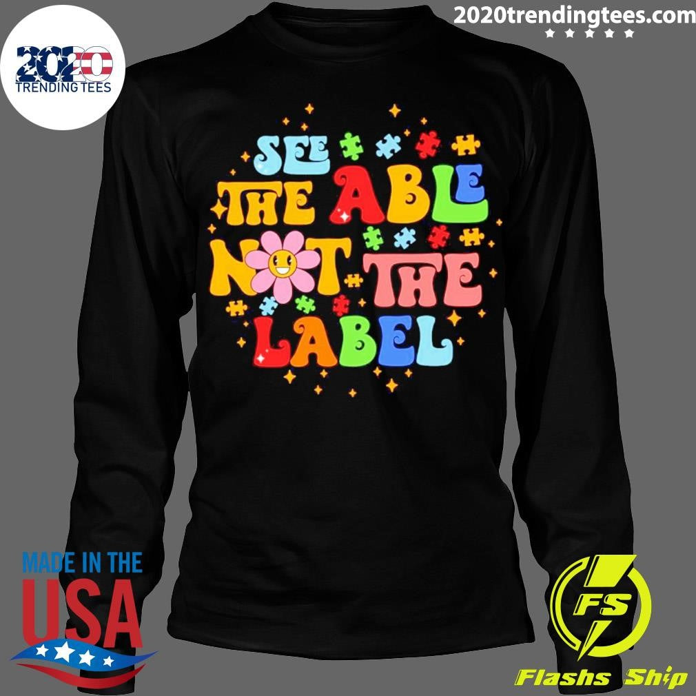 See The Able Not Label - Adult & Kids T-Shirts, Sweatshirts & Hoodies apparel design preview 4