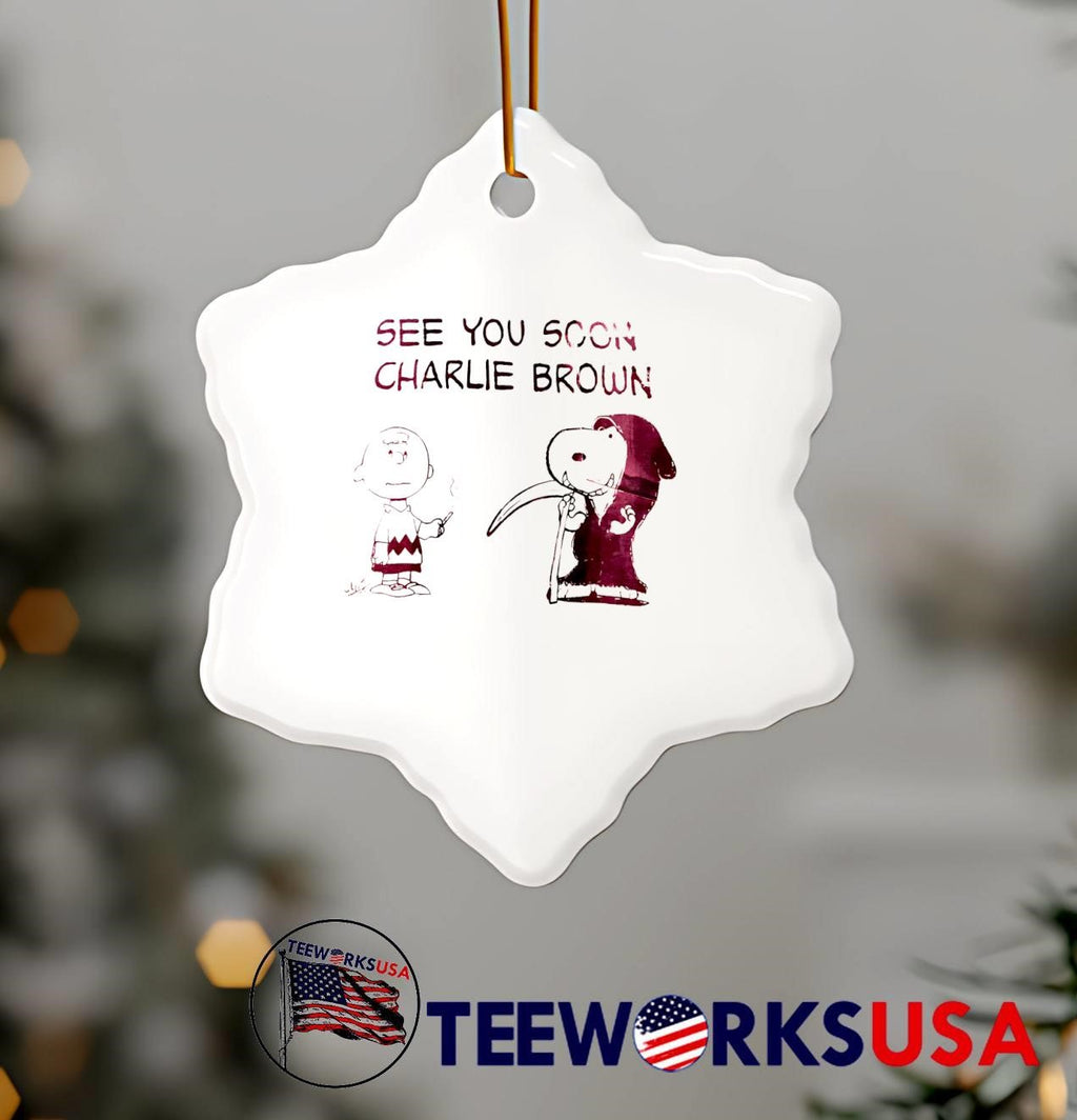 See You Soon Charlie Brown Grim Reaper Peanuts - Adult & Kids T-Shirts, Sweatshirts & Hoodies apparel design preview 5