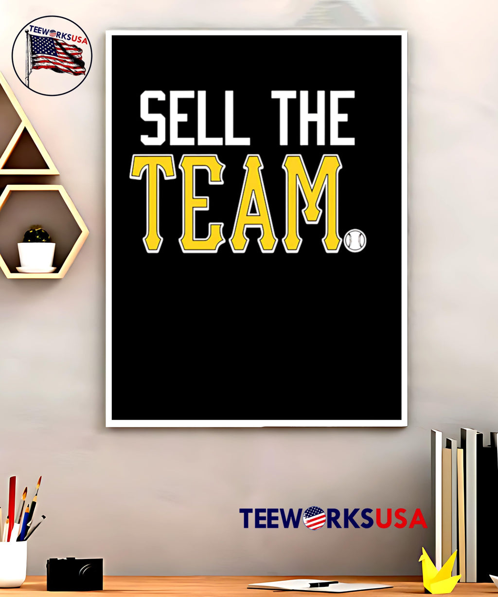Sell the team baseball - Adult & Kids T-Shirts, Sweatshirts & Hoodies apparel design preview 5