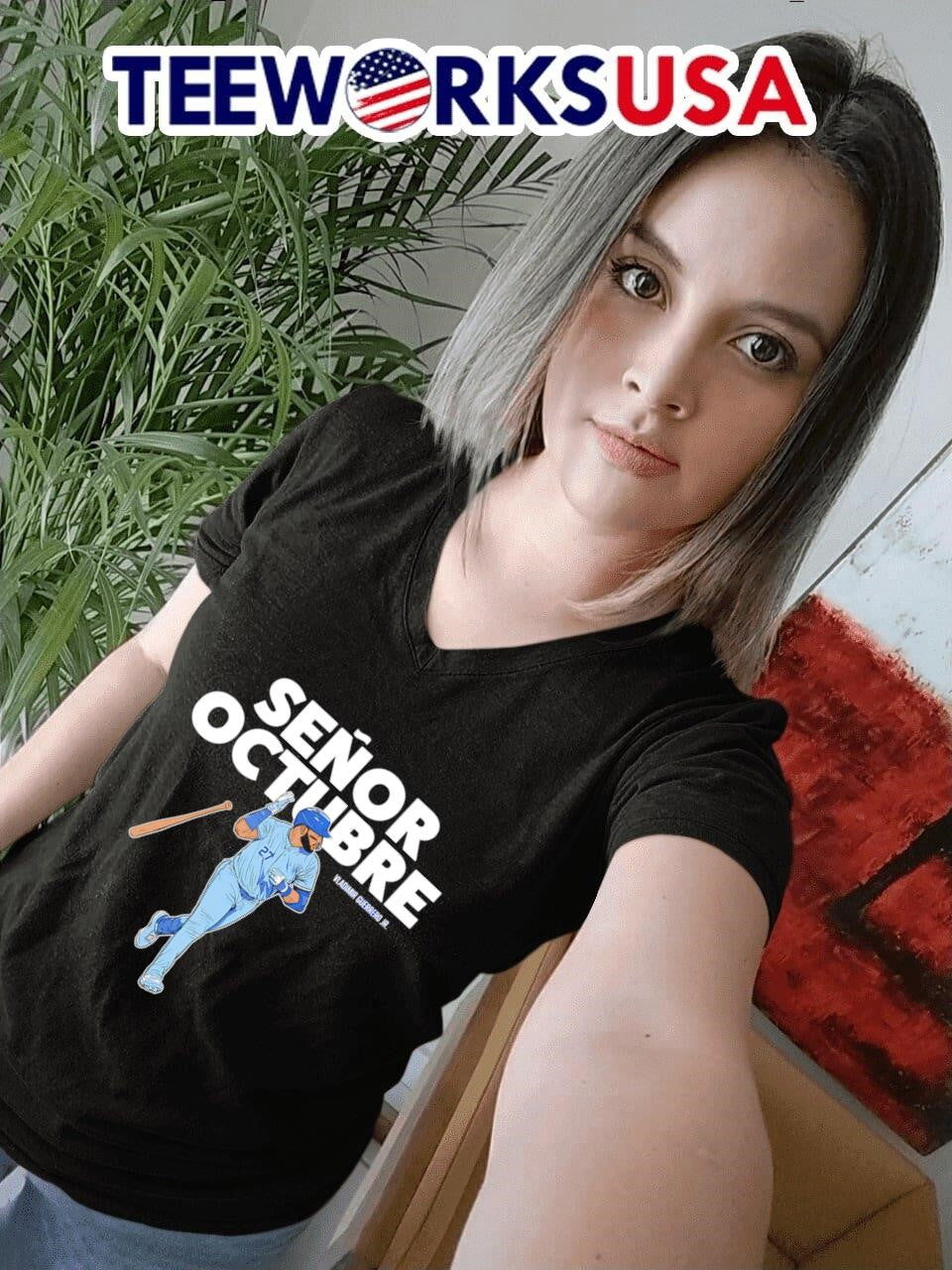 Señor Octubre Vladdy Jr - Adult & Kids T-Shirts, Sweatshirts & Hoodies apparel design preview 7