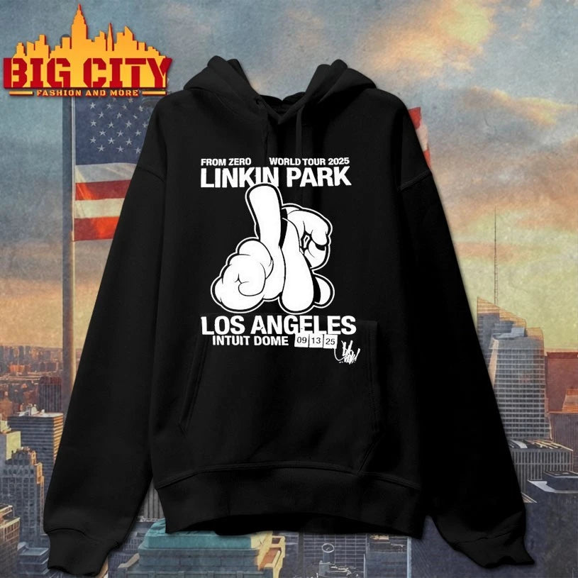 Sept 13, 2025 Linkin Park Intuit Dome, Los Angeles, - Adult & Kids T-Shirts, Sweatshirts & Hoodies apparel design preview 2