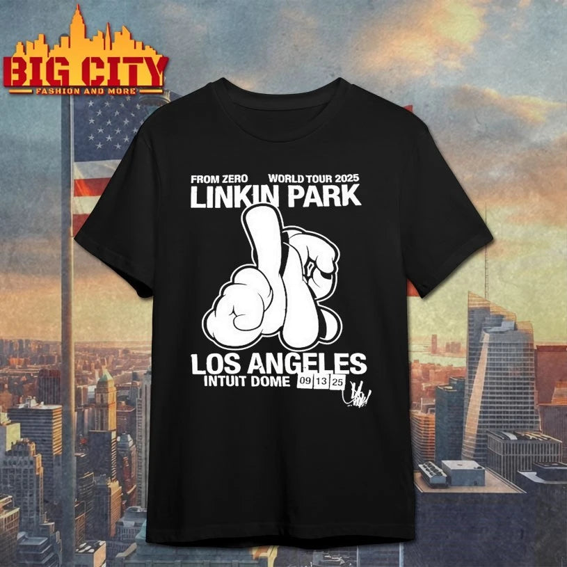 Sept 13, 2025 Linkin Park Intuit Dome, Los Angeles, - Adult & Kids T-Shirts, Sweatshirts & Hoodies apparel design preview 1