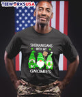 Shenanigans with my gnomies - Adult & Kids T-Shirts, Sweatshirts & Hoodies apparel design preview 1