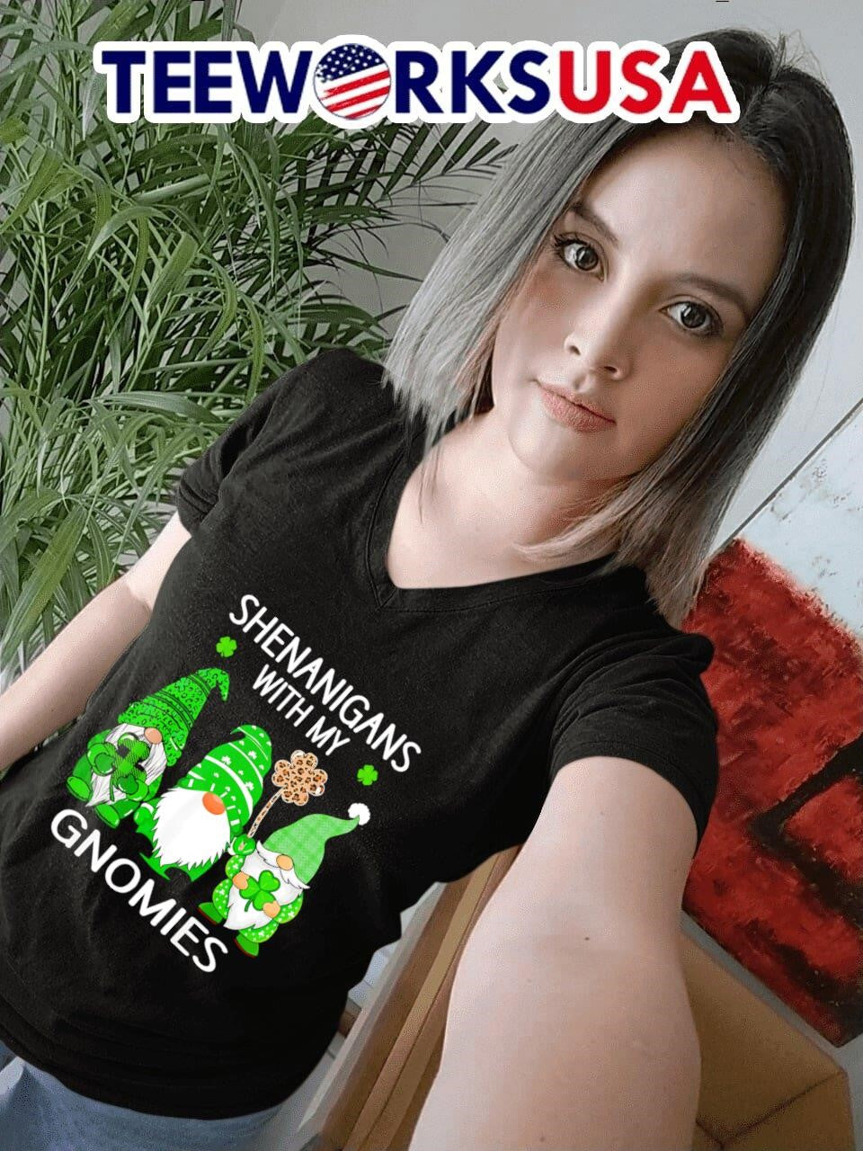 Shenanigans with my gnomies - Adult & Kids T-Shirts, Sweatshirts & Hoodies apparel design preview 7
