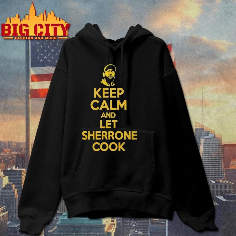 Sherrone Moore Keep Calm And Let Cook Don Thomas - Adult & Kids T-Shirts, Sweatshirts & Hoodies apparel design preview 2