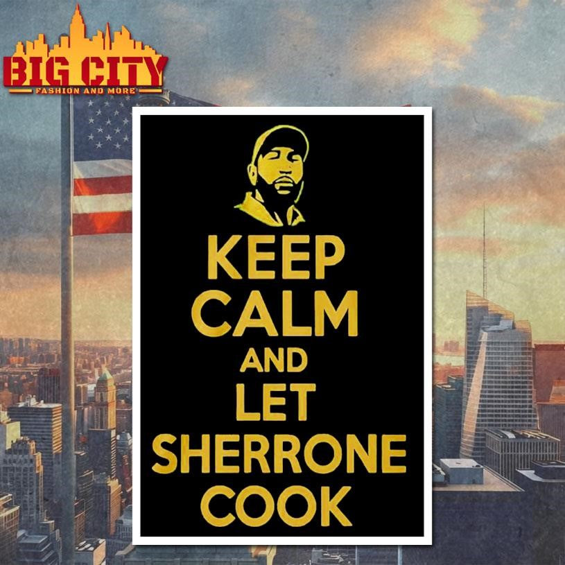 Sherrone Moore Keep Calm And Let Cook Don Thomas - Adult & Kids T-Shirts, Sweatshirts & Hoodies apparel design preview 4
