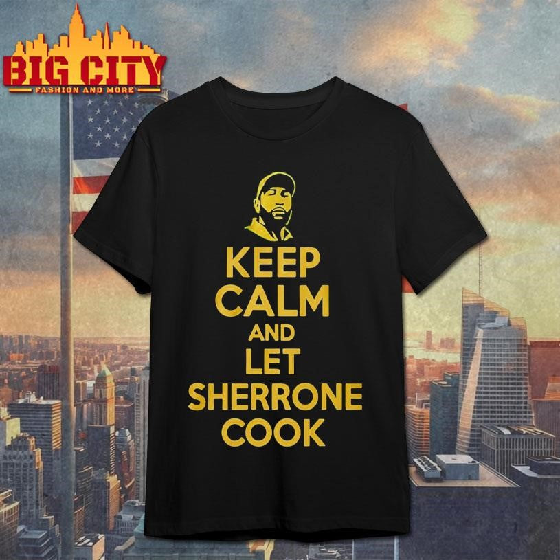 Sherrone Moore Keep Calm And Let Cook Don Thomas - Adult & Kids T-Shirts, Sweatshirts & Hoodies apparel design preview 1