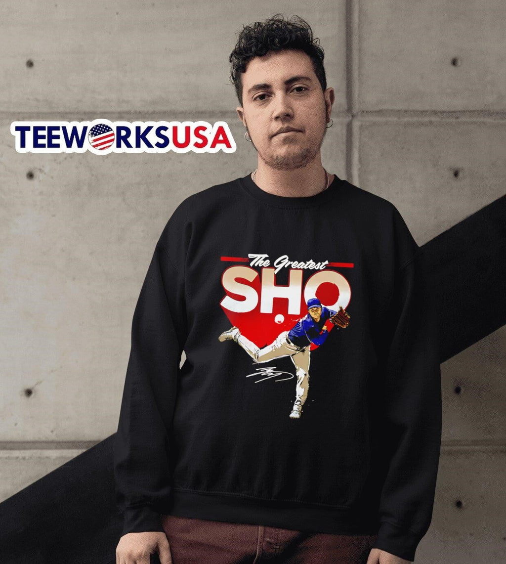 Shohei Ohtani Los Angeles Dodgers the greatest Sho - Adult & Kids T-Shirts, Sweatshirts & Hoodies apparel design preview 6