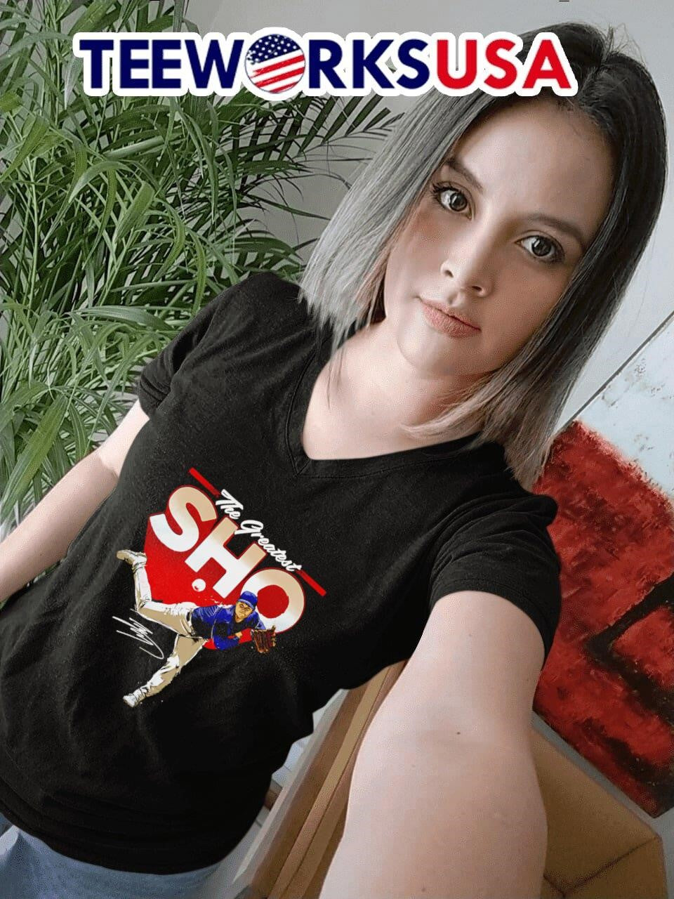 Shohei Ohtani Los Angeles Dodgers the greatest Sho - Adult & Kids T-Shirts, Sweatshirts & Hoodies apparel design preview 7