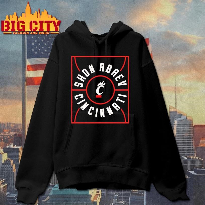 Shon Abaev Cincinnati Bearcats Basketball - Adult & Kids T-Shirts, Sweatshirts & Hoodies apparel design preview 2