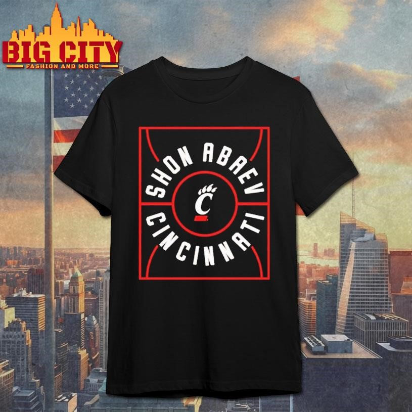 Shon Abaev Cincinnati Bearcats Basketball - Adult & Kids T-Shirts, Sweatshirts & Hoodies apparel design preview 1
