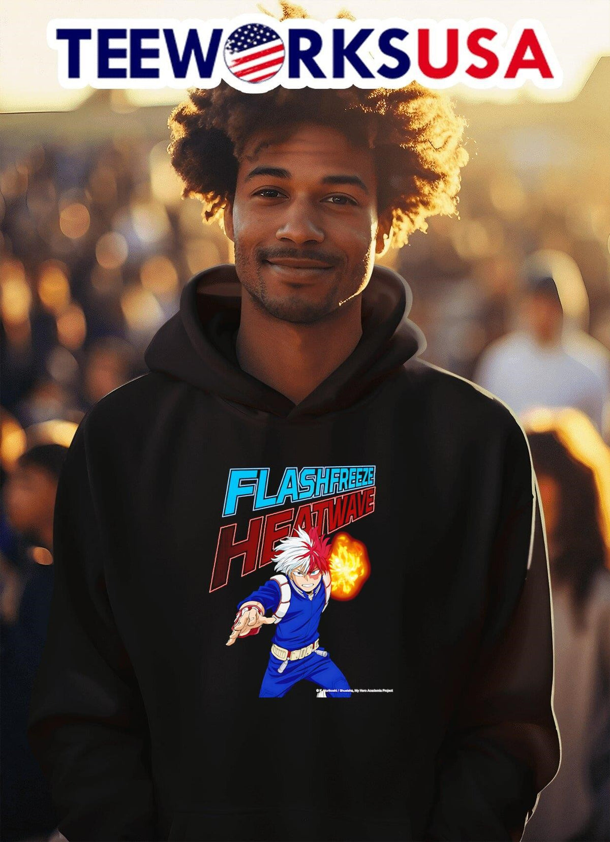Shoto flashfreeze heatwave - Adult & Kids T-Shirts, Sweatshirts & Hoodies apparel design preview 2