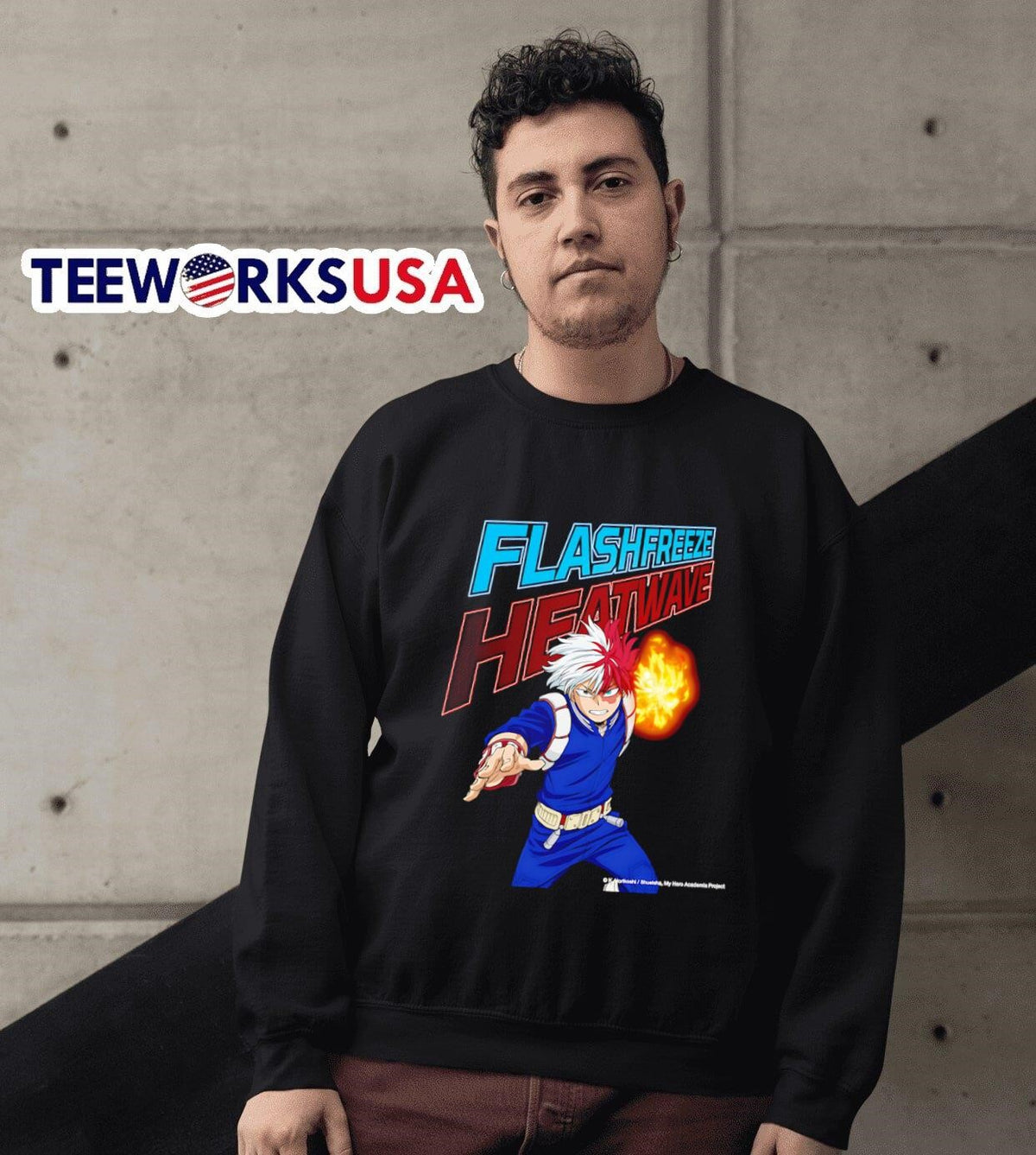 Shoto flashfreeze heatwave - Adult & Kids T-Shirts, Sweatshirts & Hoodies apparel design preview 6