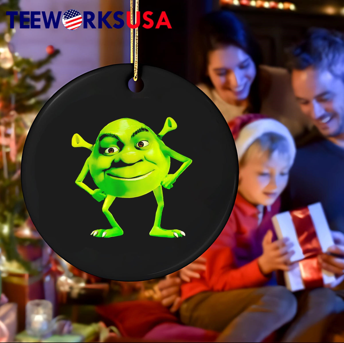Shrek Meme Face - Adult & Kids T-Shirts, Sweatshirts & Hoodies apparel design preview 4