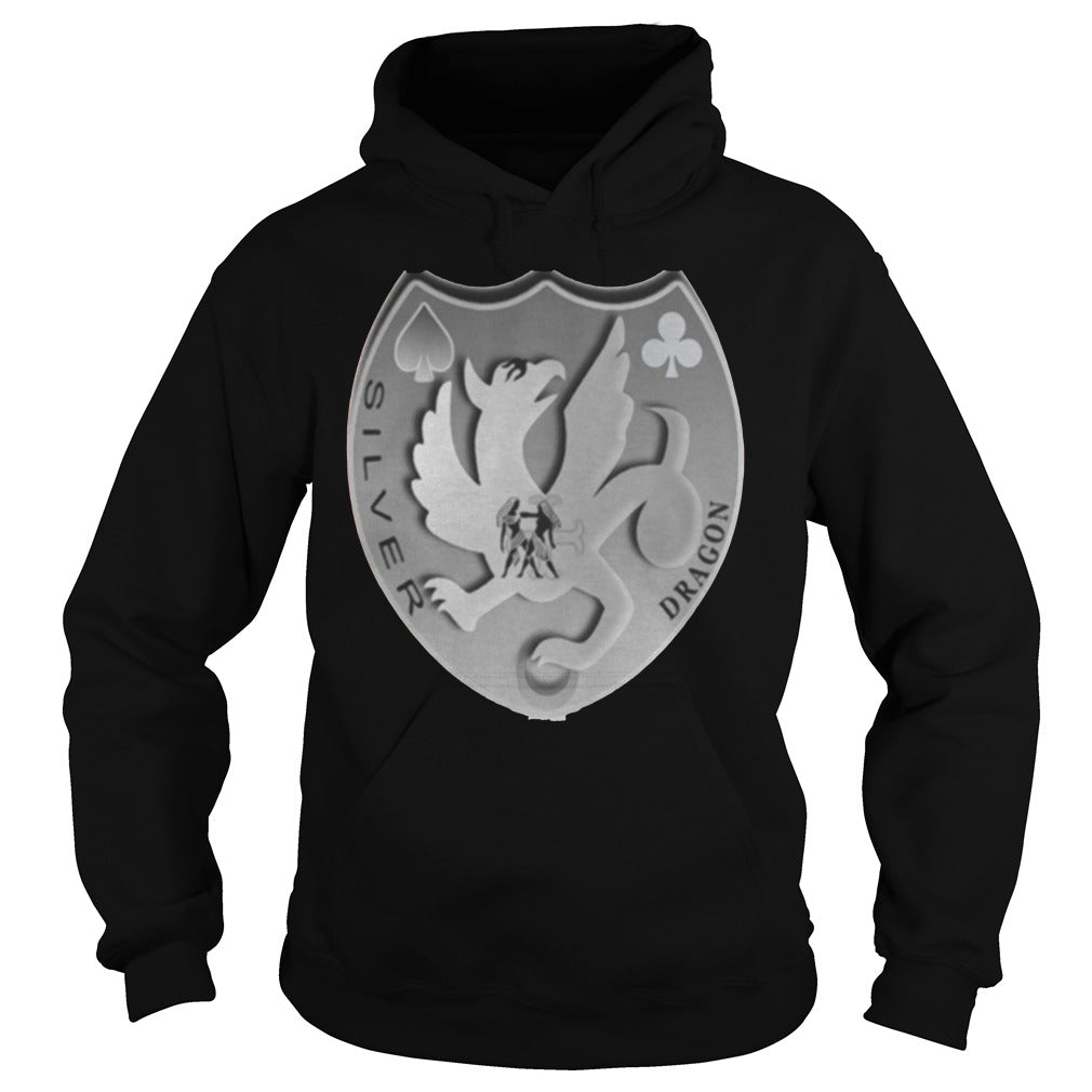 Silver Dragon Black - Adult & Kids T-Shirts, Sweatshirts & Hoodies apparel design preview 4
