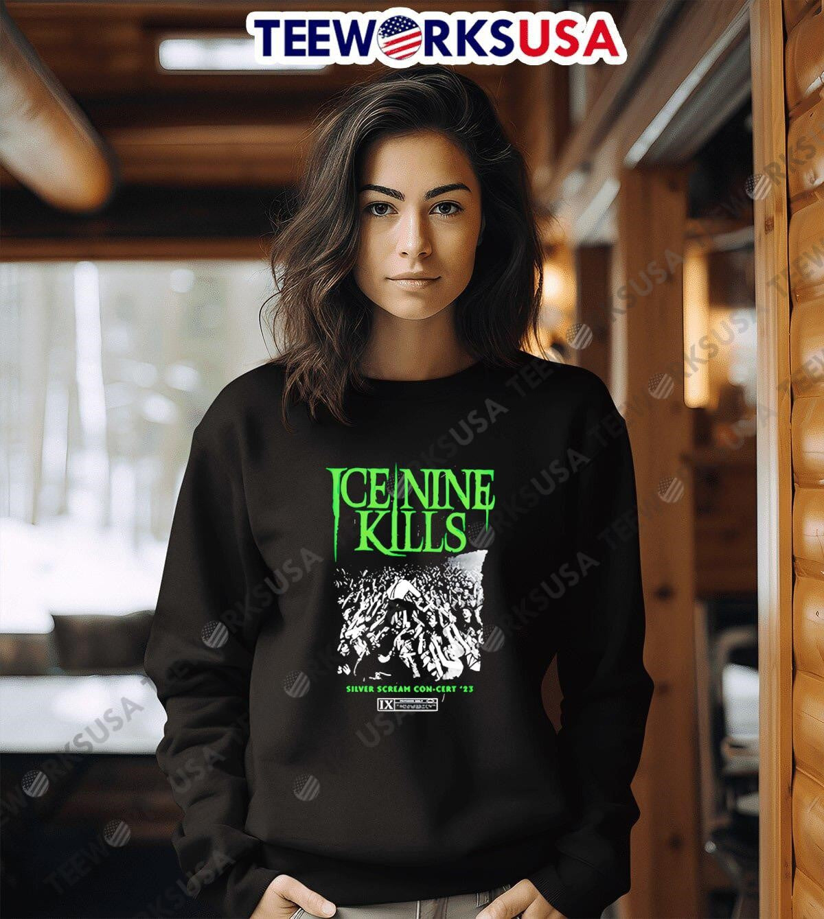 Silver Scream Con Cert - Adult & Kids T-Shirts, Sweatshirts & Hoodies apparel design preview 3