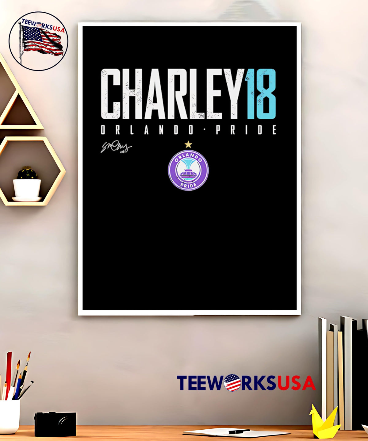 Simone Charley Orlando Pride Elite - Adult & Kids T-Shirts, Sweatshirts & Hoodies apparel design preview 5