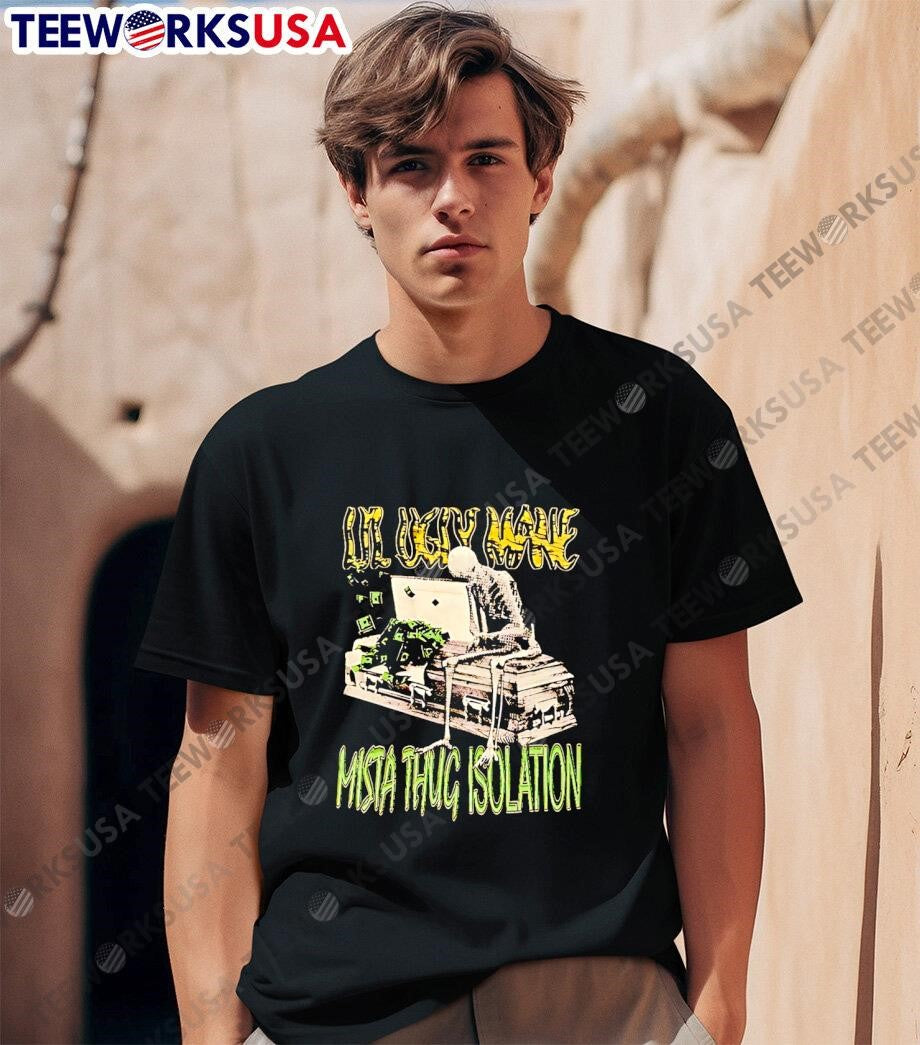 Skeleton Lil Ugly Mane Mista Thug Isolation - Adult & Kids T-Shirts, Sweatshirts & Hoodies apparel design preview 1