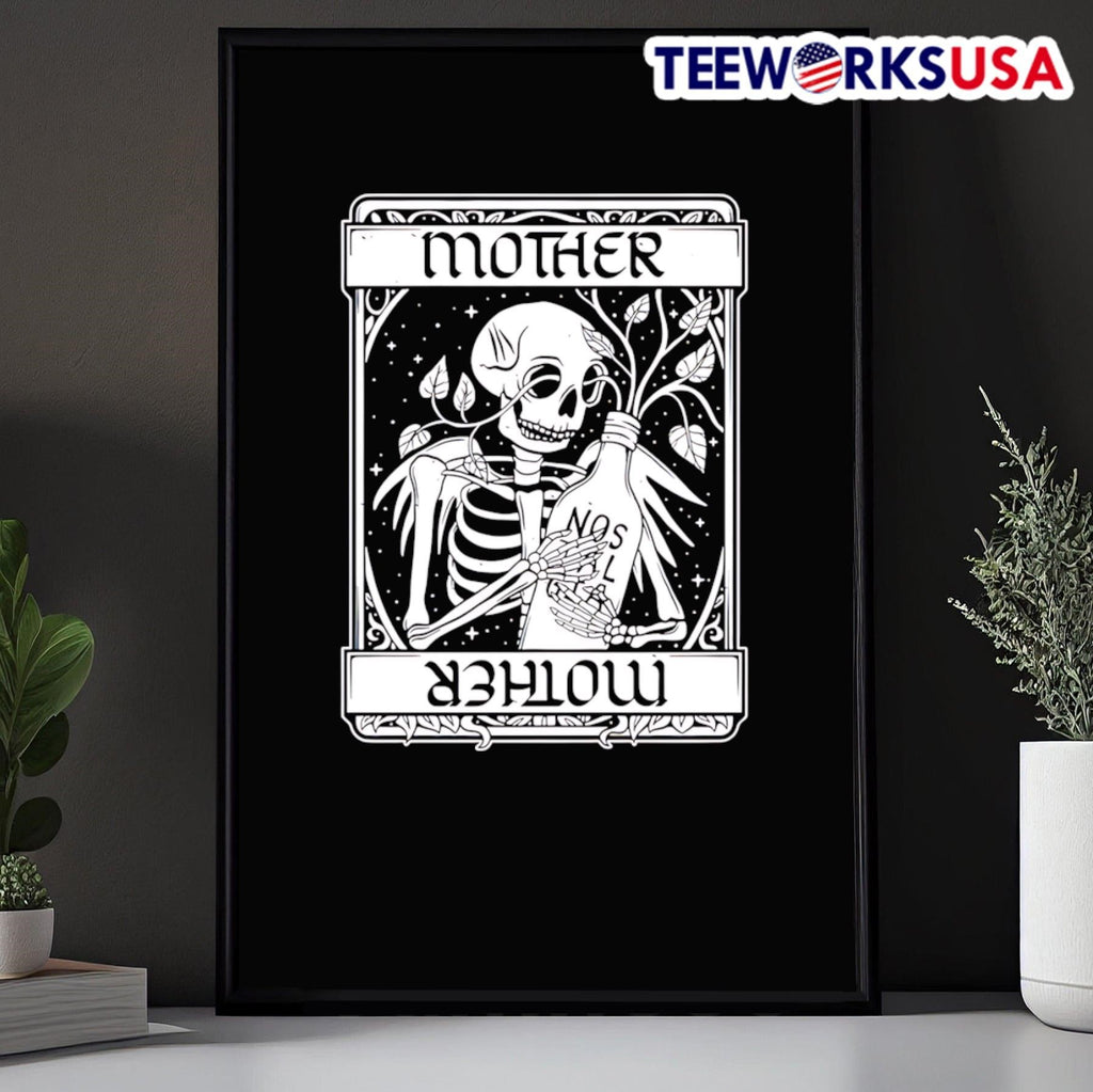 Skeleton Mother Tarot Card - Adult & Kids T-Shirts, Sweatshirts & Hoodies apparel design preview 5