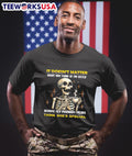 Skeleton it doesn't matter what you think of my - Adult & Kids T-Shirts, Sweatshirts & Hoodies apparel design preview 1