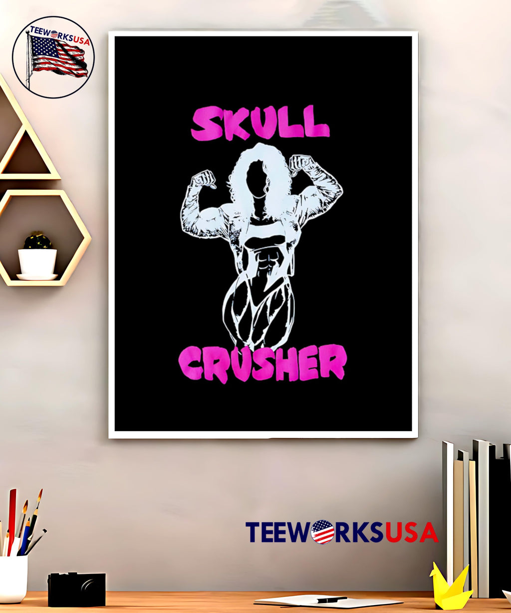 Skull Crusher girl gym - Adult & Kids T-Shirts, Sweatshirts & Hoodies apparel design preview 5