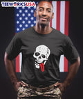 Skull with tongue - Adult & Kids T-Shirts, Sweatshirts & Hoodies apparel design preview 1