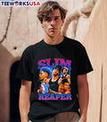 Slim Reaper basketball player graphic - Adult & Kids T-Shirts, Sweatshirts & Hoodies apparel design preview 1