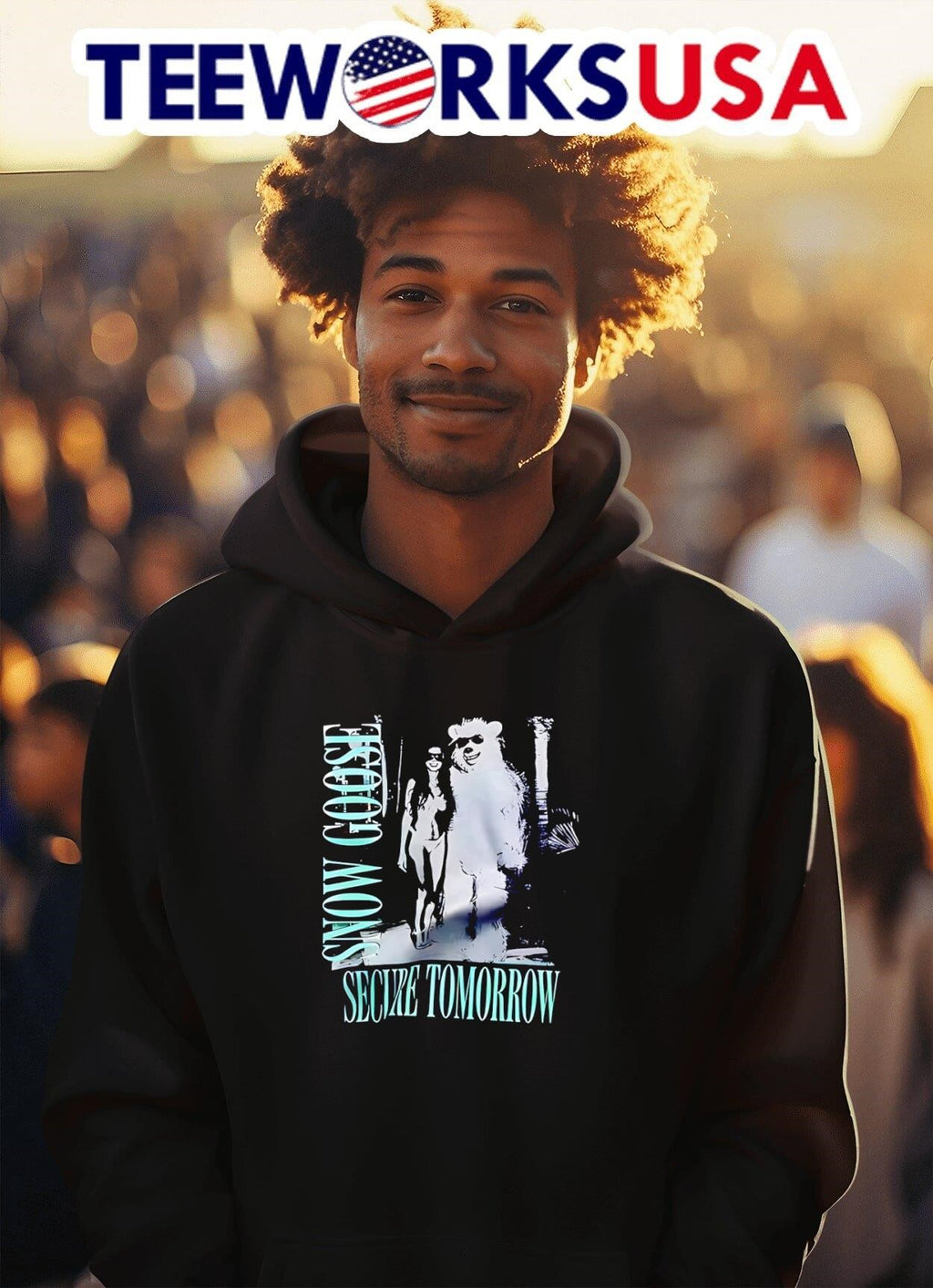 Snow goose secure tomorrow - Adult & Kids T-Shirts, Sweatshirts & Hoodies apparel design preview 2