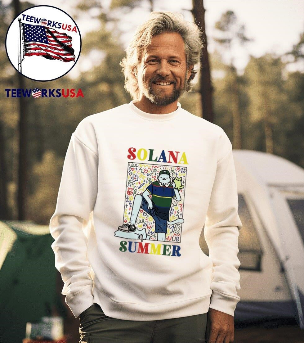 Solana Summer Nub paint - Adult & Kids T-Shirts, Sweatshirts & Hoodies apparel design preview 3