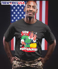 Son Of A Nutcracker Elf - Adult & Kids T-Shirts, Sweatshirts & Hoodies apparel design preview 1
