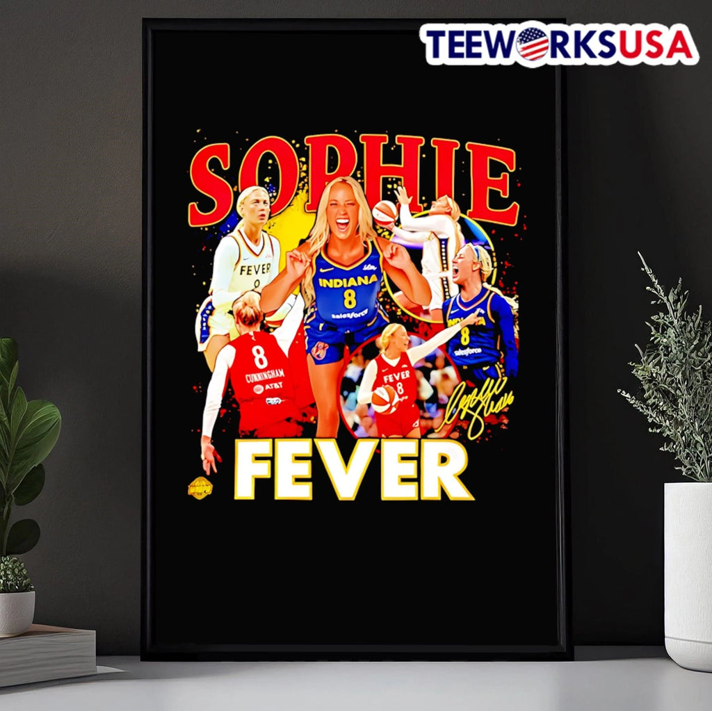 Sophie Fever Indiana 8 Cunningham - Adult & Kids T-Shirts, Sweatshirts & Hoodies apparel design preview 5