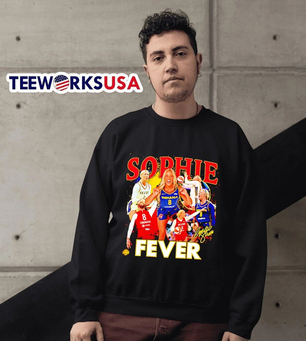 Sophie Fever Indiana 8 Cunningham - Adult & Kids T-Shirts, Sweatshirts & Hoodies apparel design preview 6
