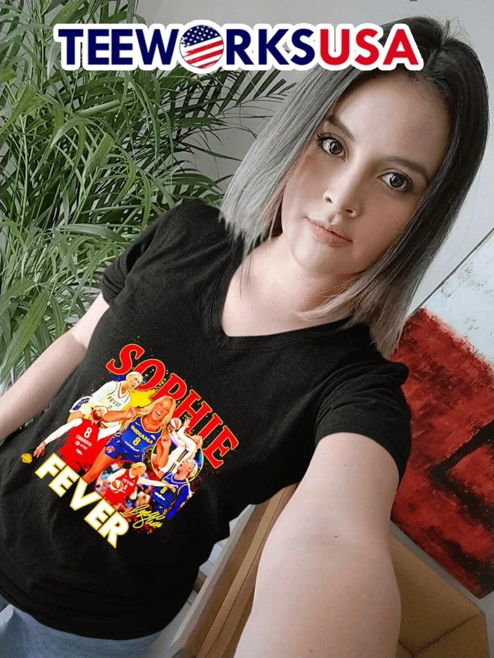 Sophie Fever Indiana 8 Cunningham - Adult & Kids T-Shirts, Sweatshirts & Hoodies apparel design preview 7